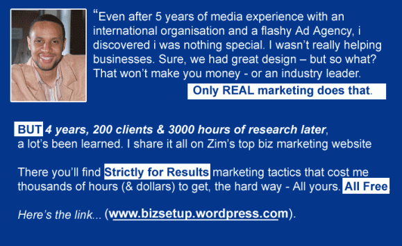 my business card