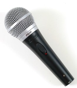 Gimme the microphone